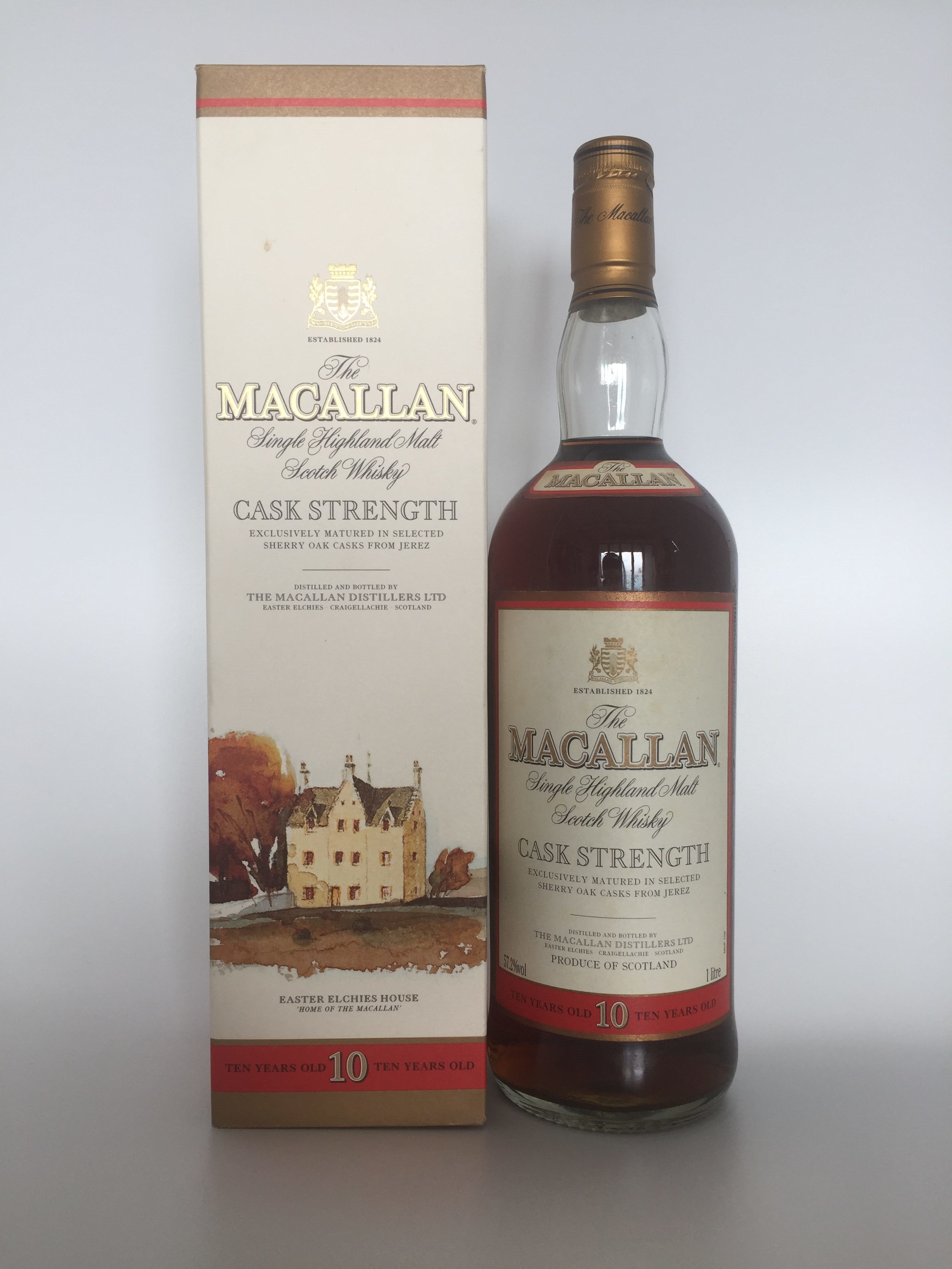 Macallan 10 Yo Cask Strength Discontinued Version Chi Chi Whisky