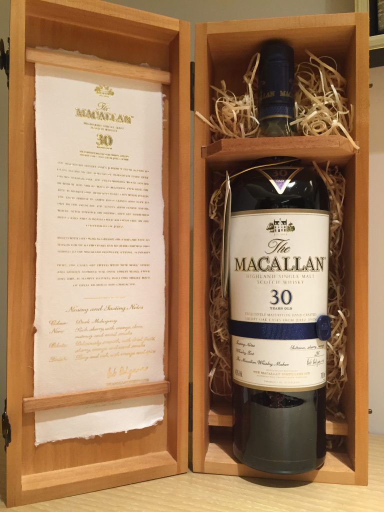 Macallan 30 Sherry Oak Chi Chi Whisky