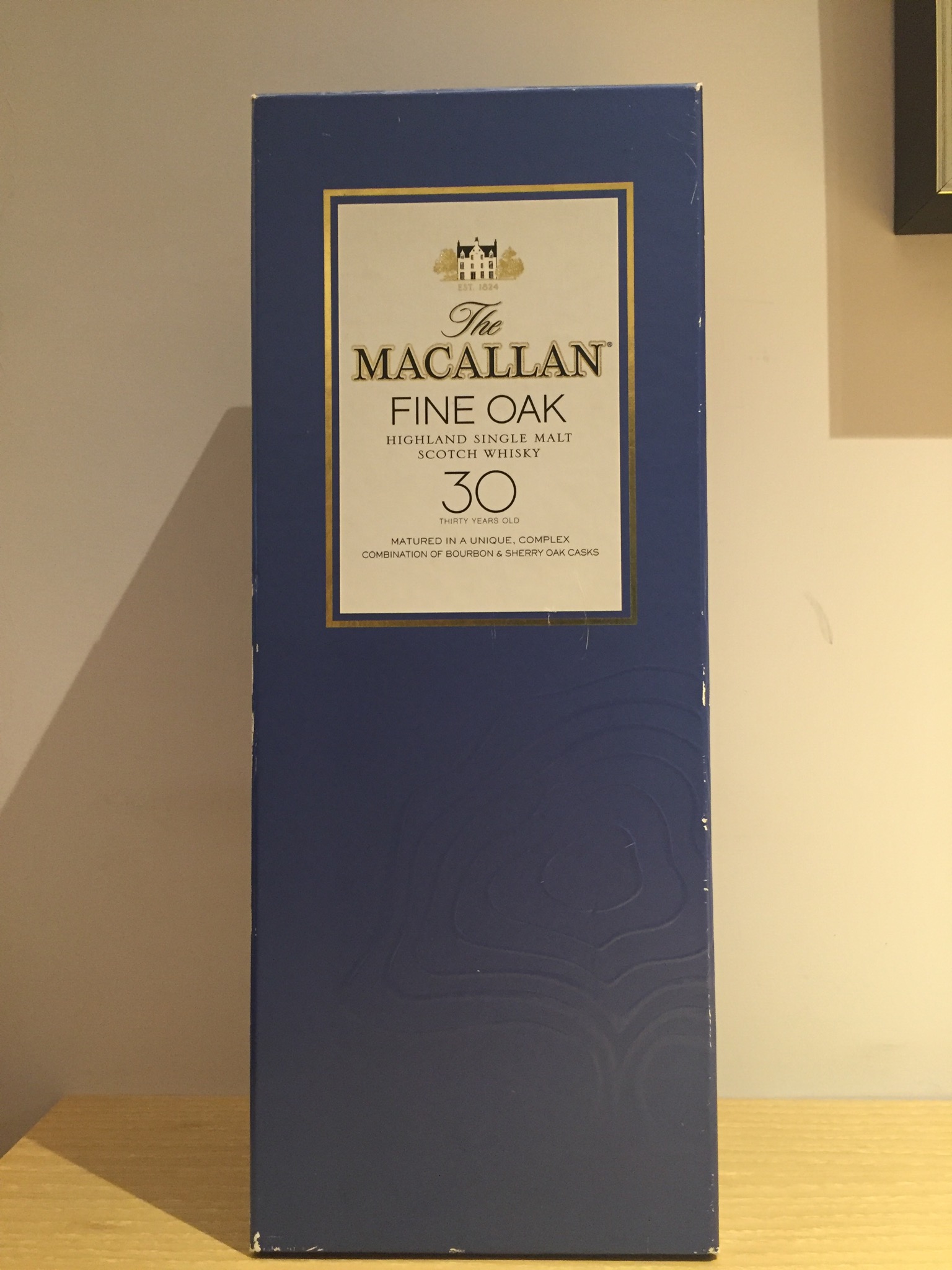 Macallan 30 Fine Oak Blue Box Chi Chi Whisky